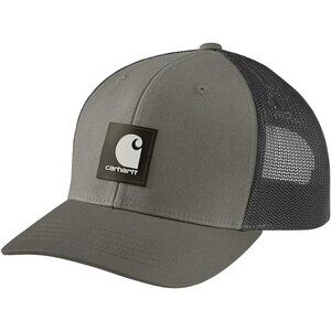 Men's Dusty Olive 100% Cotton Rugged Flex Twill Mesh-Back Logo Patch Cap